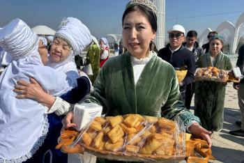 Фотография к новости: Праздник Амал встретили в священном районе Ордабасы