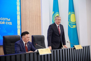 Фотография к новости: Председателем суда СКО стал опытный судья Серикжан Габдулин