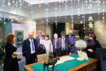 Фотография к новости: Укрепление литературных связей обсудили казахские и узбекские писатели