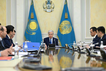 Фотография к новости: Токаев провел заседание Совета Безопасности