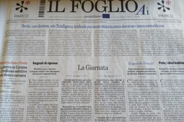 Фотография к новости: Первая в мире ИИ газета вышла в Италии