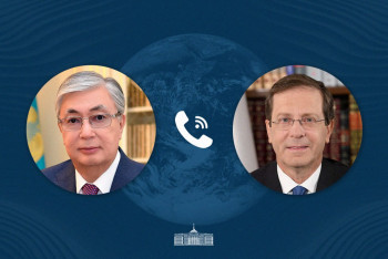 Фотография к новости: Президент Израиля поздравил Токаева с наступающим праздником Наурыз