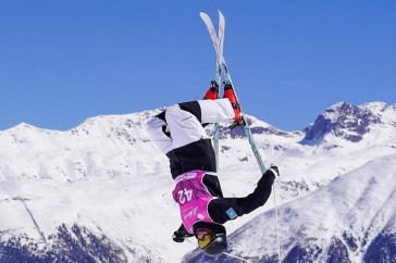 Фотография к новости: Анастасия Городко принесла Казахстану бронзу чемпионата мира по фристайлу в Швейцарии