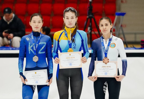 Фотография к новости: Триумф на льду: Ольга Тихонова стала первой чемпионкой VI зимней Спартакиады Казахстана