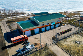 Фотография к новости: Первое универсальное спасательное подразделение открыли в СКО