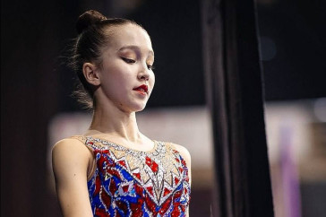 Фотография к новости: Кубок Афродиты: четыре медали завоевали казахстанские гимнастки в Греции