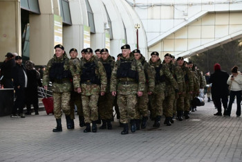 Фотография к новости: В Астану прибыли первые участники военного парада