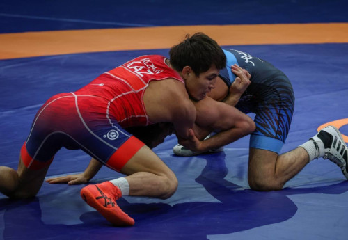 Фотография к новости: Вольник Рахат Калжан завоевал бронзу" на чемпионате Азии в Иордании