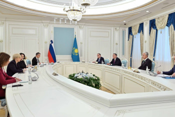 Фотография к новости: Казахстан намерен наладить более тесное сотрудничество со Словенией