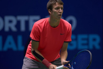 Фотография к новости: Казахстанский теннисист сенсационно победил на турнире в Индии