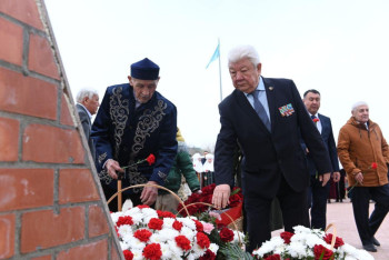 Фотография к новости: 100-летие Героя Советского Союза Имангали Билтабанова отметили в Актюбинской области
