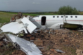 Фотография к новости: Бизнес-джет упал в Марокко: пострадали три человека