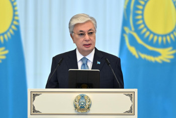 Фотография к новости: Впереди большая работа по укреплению обороноспособности Казахстана - Токаев