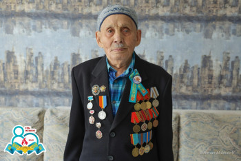 Фотография к новости: От Ржева до Берлина: 101-летний ветеран Рзагул Байкешев о войне, мире и памяти