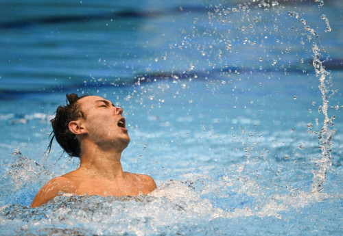 Фотография к новости: Казахстанец стал бронзовым призёром этапа Кубка мира по артистическому плаванию