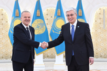 Фотография к новости: Президент Казахстана принял верительные грамоты послов семи стран