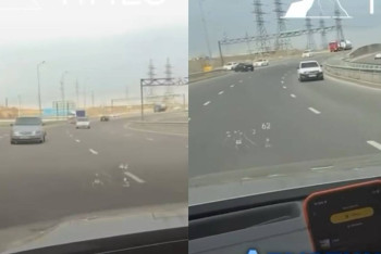 Фотография к новости: Алматинцу дали 10 суток за езду по встречке и мелкое хулиганство