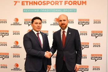 Фотография к новости: Казахстанский министр вошёл в состав руководства Всемирной конфедерации этноспорта