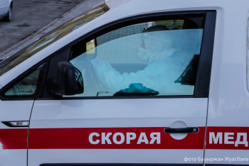 Фотография к новости: Лобовое столкновение под Баянаулом унесло жизни четырёх человек