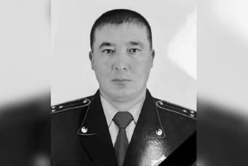 Фотография к новости: Полицейский трагически погиб в Жамбылской области