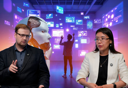 Фотография к новости: Больше 200 тысяч казахстанских студентов обучились ИИ