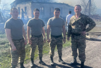 Фотография к новости: Карагандинские гвардейцы спасли детей и предотвратили взрыв