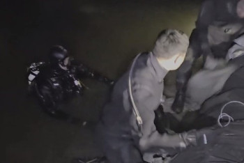 Фотография к новости: К борьбе с паводками в СКО присоединились водолазы