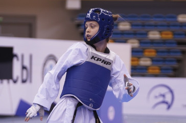 Фотография к новости: Казахстанка завоевала "золото" на клубом чемпионате Азии по таеквондо