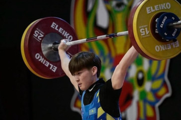 Фотография к новости: Казахстанский штангист стал чемпионом мира среди юниоров в Перу