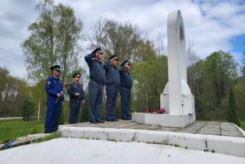 Фотография к новости: Офицеры из Казахстана посетили места боёв 312-й стрелковой дивизии