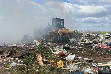 Фотография к новости: Горят каждую весну: как мусорные полигоны становятся источником экологической угрозы в Костанае