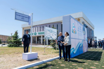 Фотография к новости: Одной из улиц в Талдыкоргане присвоили имя Сагадата Нурмаганбетова