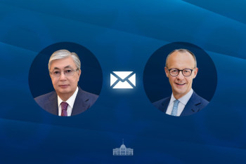 Фотография к новости: Токаев поздравил Мерца с избранием на пост Федерального канцлера Германии