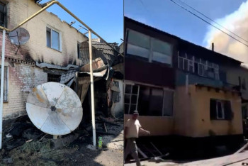 Фотография к новости: Полицейский ринулся в горящий дом ради спасения троих детей в Талдыкоргане