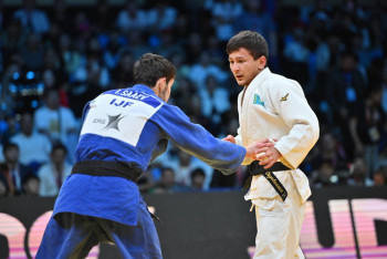 Фотография к новости: Казахстанские дзюдоисты завоевали бронзу на домашнем Grand Slam