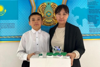 Фотография к новости: Школьник из Туркестанской области разработал систему раннего выявления болезней у животных