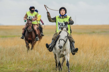 Фотография к новости: Объявлен победитель международного марафона "Ұлы дала жорығы"