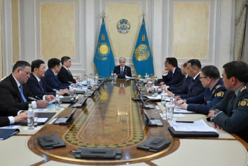 Фотография к новости: Заседание Совбеза: Токаев объявил выговор министру транспорта Карабаеву