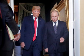 Фотография к новости: Путин сделал заявление после переговоров с Трампом