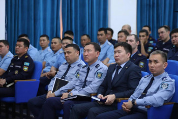 Фотография к новости: В Мангистау падает число преступлений всех категорий