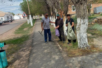 Фотография к новости: Улытау стал чище: весенний экомарафон охватил всю область