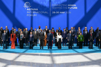 Фотография к новости: Президент Казахстана: Будущее мира зависит от сотрудничества большинства