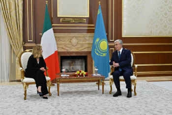 Фотография к новости: Мы рассматриваем Казахстан как очень важного партнера Италии - Мелони