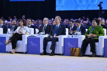 Фотография к новости: Пан Ги Мун призвал к реальным действиям и инвестициям в зеленую экономику