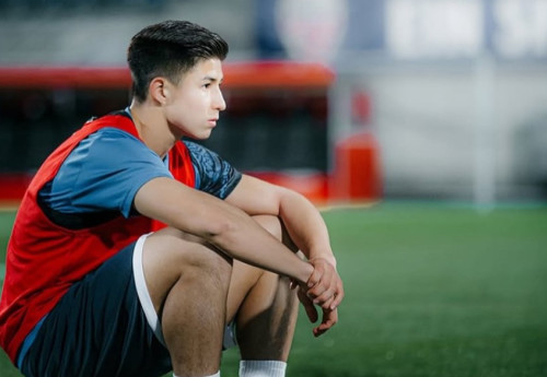 Фотография к новости: Юный талант казахстанского футбола стал амбассадором Nike