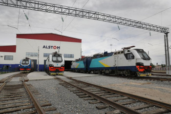 Фотография к новости: В Жамбылской области открылось новое высокотехнологичное железнодорожное депо