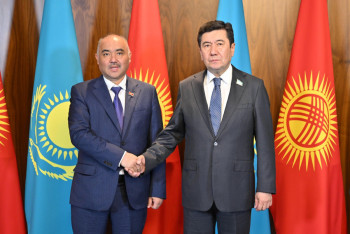 Фотография к новости: Парламенты Казахстана и Кыргызстана обсудили строительство логистического хаба на границе