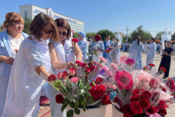 Фотография к новости: 300 девушек по имени Алия собрались в Актобе