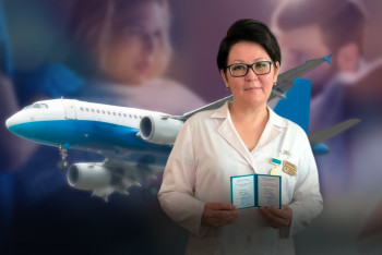 Фотография к новости: Я просто делала свою работу - как врач из Казахстана предотвратила экстренную посадку самолёта