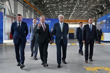 Фотография к новости: Токаев поддержал высокотехнологичное производство в Казахстане